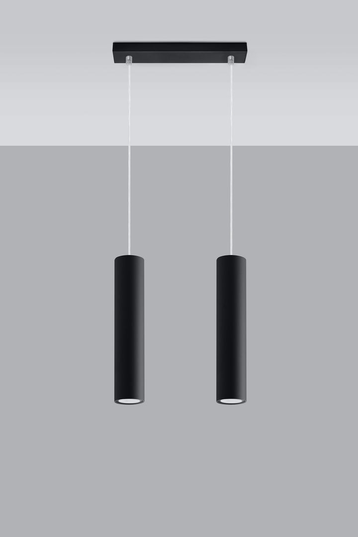 Pendant lamp LAGOS 2 black