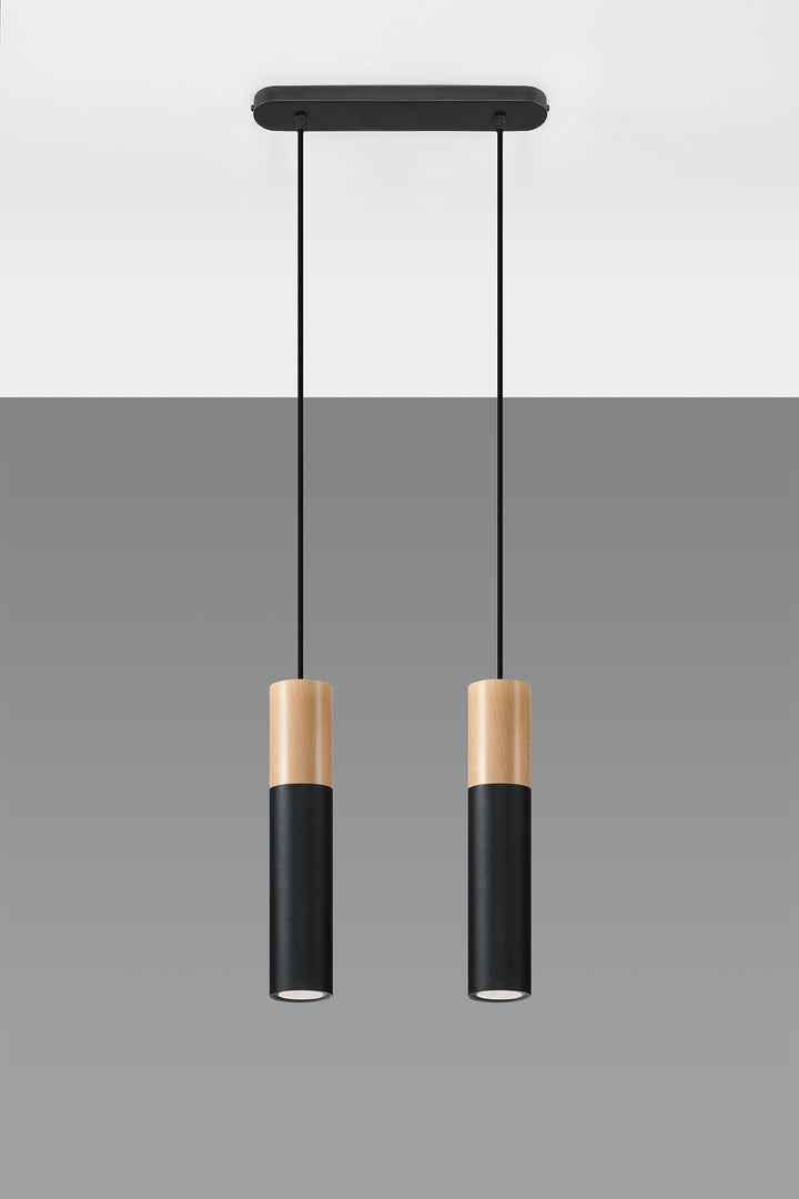 Pendant lamp PABLO 2 black