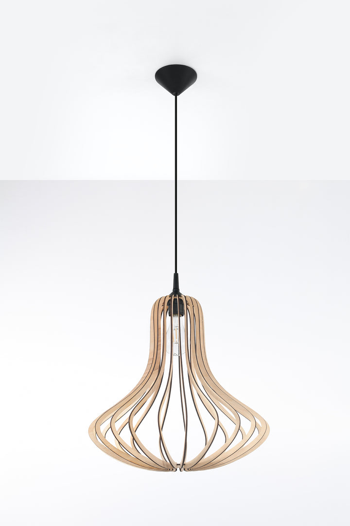 Pendant lamp ELZA wood