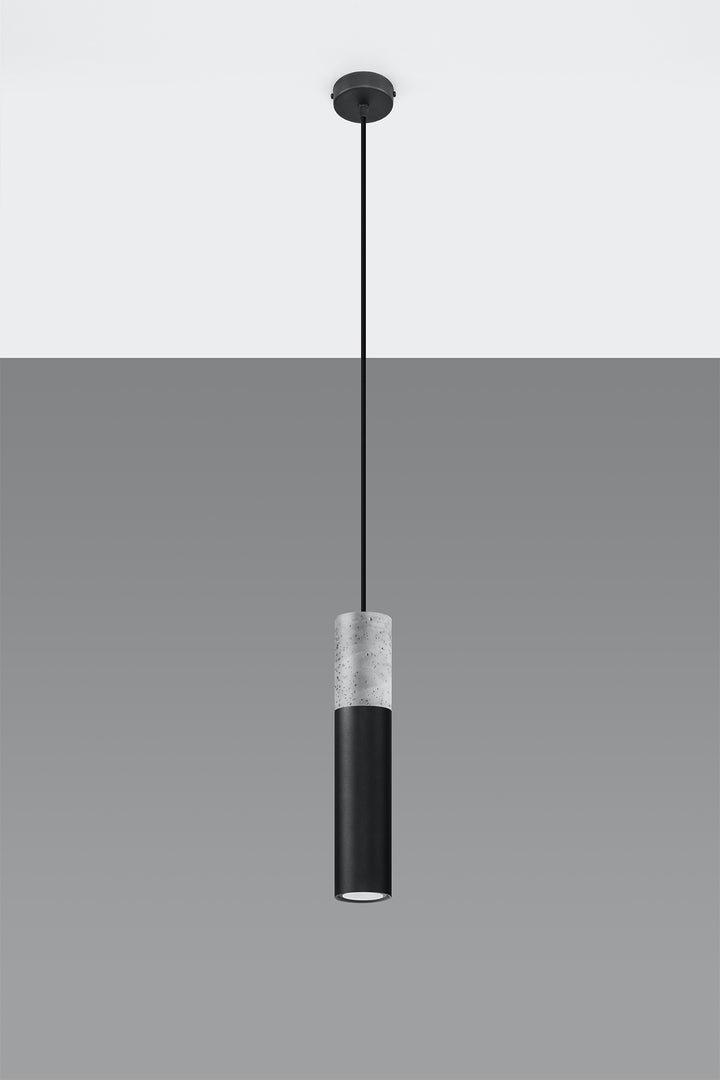 Pendant lamp BORGIO 1 black