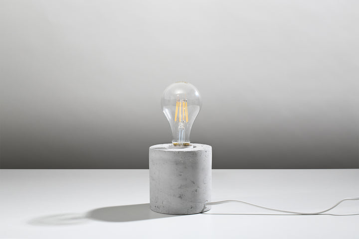 Table lamp SALGADO concrete