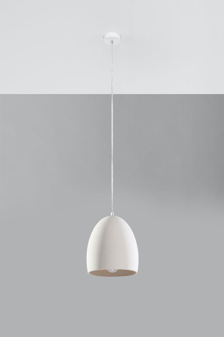 Ceramic pendant lamp FLAWIUSZ